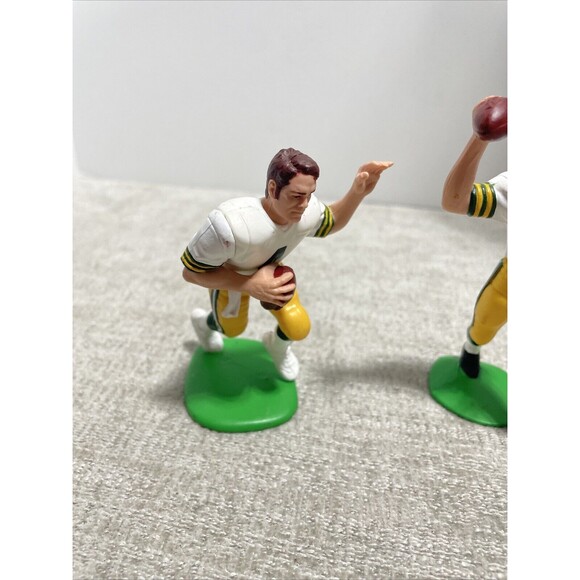 Starting Lineup Bart Starr Green And Favre Bay Packers Football NFL HOF MVP 1997 - Picture 3 of 9